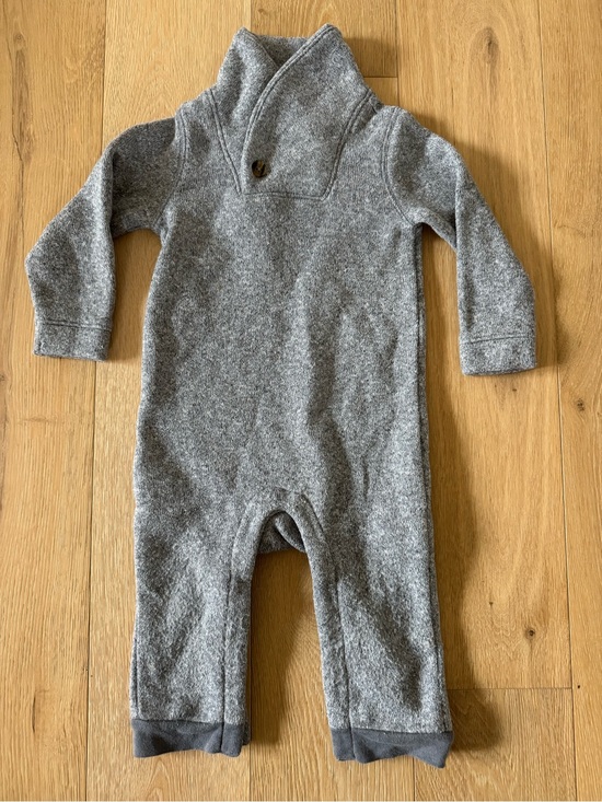 Old Navy Other - Old Navy Gray Shawl-Collar Kids Winter One-Piece